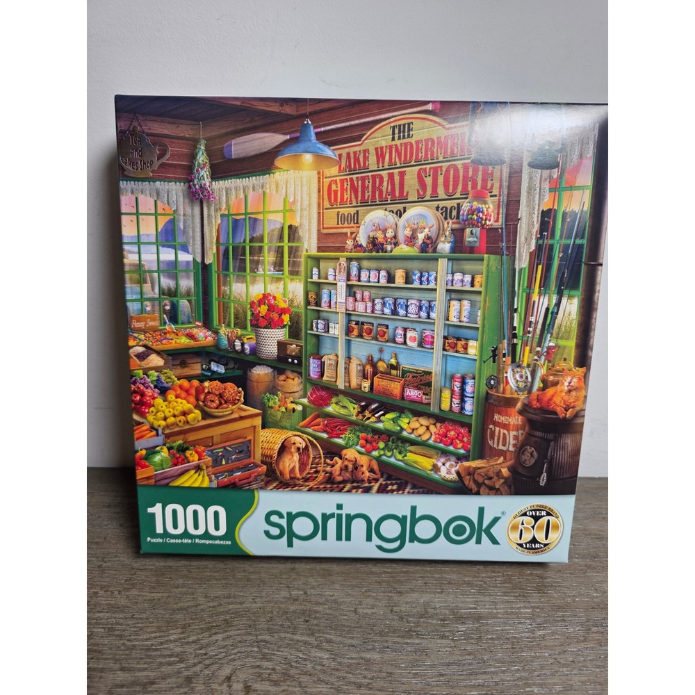 Lake Windermere General Store - 1000 Piece Jigsaw Puzzle by Springbok 2023